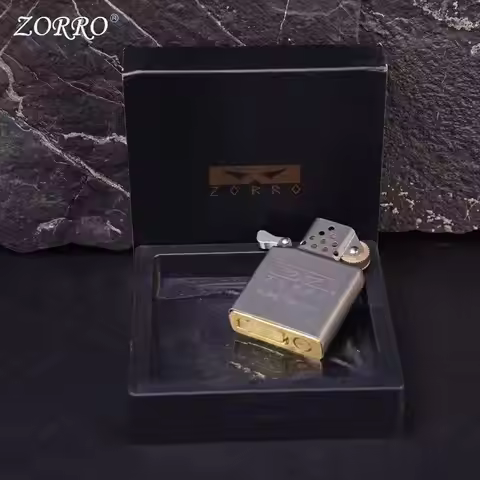 Zorro Titanium Insert Windproof Fluid Lighter Oil Tank Inner Tank Titanium Insert Lighter Accessory 