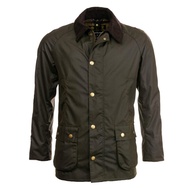 Barbour Ashby Waxed Jacket in Olive