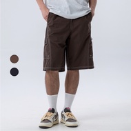 50% Fifty Percent|Contrast Color Pocket Shorts|02652750003