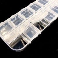 12 Grid Rhinestone Box Single Open Manicure Storage Rivet Multi-Grid Storage Box