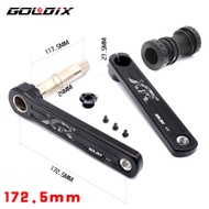 165/170/172ค่ะข้อเหวี่ยงจักรยานเสือหมอบ50-34T/52-36T/52-36T/53-39TSRAM GXP จักรยานพับได้ SHIMANO 175