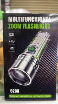 MULTIFUNCTIONAL ZOOM FLASHLIGHT 520A