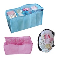 Portable Travel 7 Liners Diaper Nappy Organizer Stuffs Insert Storage Bag E5M1