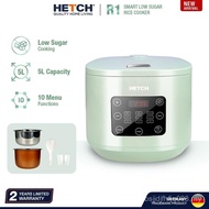 HETCH R1 Smart Low Sugar Rice Cooker 5L MTC-1725-HC Stainless Steel Steam Rack