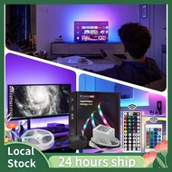 【Clearance light sale】Strip led lights for room ceiling LED RGB Strip Light 10M/5M IP65 Waterproof TV Backlight with Remote for Room Color Cove Light for Bedroom