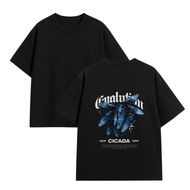 ACESTREET OVERSIZE CICADA T-SHIRT FOR MEN AND WOMEN OVERSIZE || Unisex Steetwear Distro T-Shirt