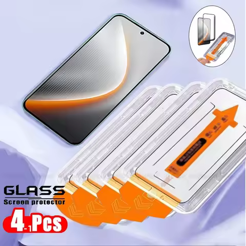 4/3/2/1pcs For Tecno Pova 7 Pro Glass Tecno Pova 7 Pro Tempered Glass 9H Full Cover Dust Free Screen