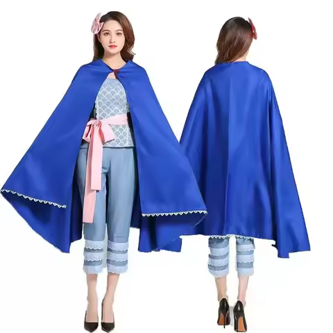 ToyStory 4 Dis-ney Little Bo Peep Cosplay Clothes Cloak Suit Anime Bo Peep Cosplay Costumes for Wome
