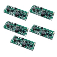 5PCS Charging Step Up Booster Module for 18650 Lithium Battery UPS Voltage Converter Protection