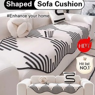 【HOT】Chenille Waterproof Sofa Cover /Seater Sofa Cover Elastic Sofa Cover/Sofa Cover L Shape Sofa Cover Protector Couch Cover/Wind Back Sofa Towel Cushion Release Cover