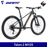 Giant Talon 2 ปี 2025 จักรยานเสือภูเขา ล้อ 29" 27.5" เฟรมอลูมิเนียม ชุดขับ Microshift Advent 1x9 สปี