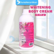 Fameux Bleaching Whitening Body Cream 500ml BPOM Body Bleaching Body Whitening