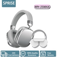 SPRISE WH35 MAX Wireless Bluetooth Earphones with Microphone for Gaming/Music/Sports Foldable Headwe