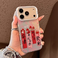 New Year's Pony Case For Oppo Reno 10 10pro 9 9pro1111f 11pro 12 12pro12f Phone Case Hard Anti fall 