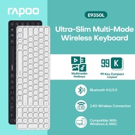 Rapoo E9350L Ultra-slim Multi-mode Rechargeable Wireless Keyboard