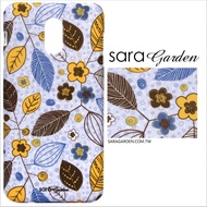 【Sara Garden】客製化 手機殼 Samsung 三星 S9+ S9plus 手工 保護殼 硬殼 手繪淡紫碎花