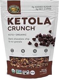 Nature's Path Organic Ketola Crunch® Dark Chocolate Chip & Nut Granola, 8 oz (Pack of 1), Gluten Fre