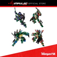 Wangao Building Block Ninja Armor Series 忍者装甲 - Purple 288006 / Red 288007 / Blue 288008 / Orange 28