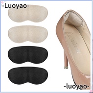 LUOYAO Kids Heel Pad, Self-Adhesive Adjustable Foot Heel Grips, Replacement Soft Comfortable Heel Liners