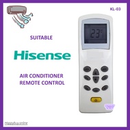 Hisense Air Cond Aircond Air Conditioner Remote Control Hisense Air Cond Remote KL03