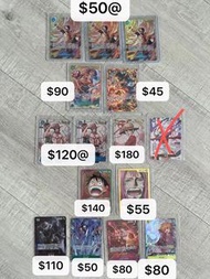 海賊王 OPCG One Piece Card Game OP13 SR SEC卡 日版  五老星 紅髮 艾斯 路飛 薩波 大頭