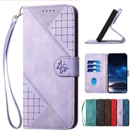 Magnetic Embossed Flip Case For Infinix Hot 40 Pro 40i 30i 30 Play NFC 20i 20 12i 10T 10S 10i 10 X68