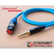 (Product Has Options) [WIRE] Jiasound XLR(F) Phone ST 6.35mm Assembly Cable Use S-001+002BG+815BG