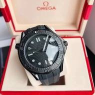 Omega Hippocampus 300 Series Brand New Black Samurai Dial 42mm Imported Movement West Iron City Auto