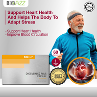 BIOFIZZ Diosvein Vitamin K2 Plus (60s) Strengthen Blood Capillaries Vitamin K2 Magnesium