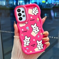 Case For Samsung A23 4G A23 5G F23 5G M23 5G Case Cute Puppy Softcase Silicone Scrub Cesing two Kesi