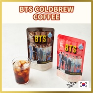 [Korean Yakult]  BTS coffee  "Special Edition" Cold brew&amp;Hot brew pouch (1 pouch = 6 sticks X 12ml)