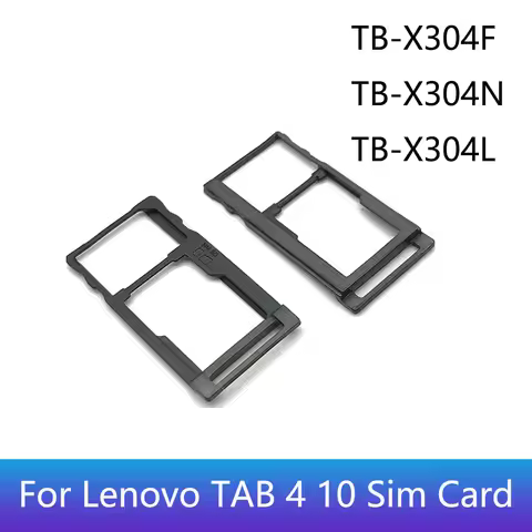 Sim Card Tray Adapter For Lenovo TAB 4 10 TB-X304F TB-X304N TB-X304L Sim Card Holder Slot Flex Cable