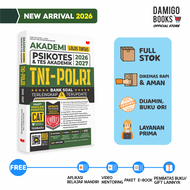 Buku Psikotes TNI POLRI 2026 - Akademi Lolos Tuntas Psikotes dan Tes Akademik TNI-POLRI 2026/2027