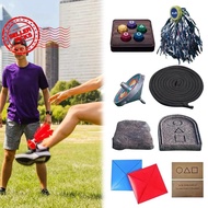 Korean Traditional Game Set Squid Game Children's Puzzle Play Kick Stone Catch Stele Games G8c9