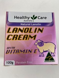 Healthy  Care Natural Lanolin Cream 澳洲 天然绵羊油 面霜 潤膚露 made in Australia