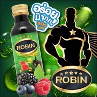 ‼️new โรบิน ROBIN น้ำตัวเดียวกันกับ5* น้ำหวานเข้มข้น ขนาด60ml (ผลิตโรงงานเดียวกันแท้💯%)