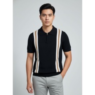 ESWA - Matsuda Striped Pique JerseyPOLO