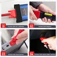 Autel Original OBD2 Cable Programming Cable DB25 Female OBDII Main Cable for Autel Diagnostic Scanne