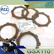 DIJAMIN FCC GSX GSX110 JAPAN FCC ORIGINAL CLUTCH PLATE