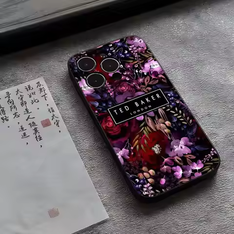 T-TedS Fashion Flower Design-Bakers Phone Case For Iphone 15ProMax 17 14 11 16 13 12 Pro Xs Max Mini