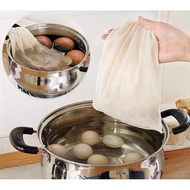 Cotton Muslin Drawstring Bag/Saring Serut Kain Katun Rebusan Rempah