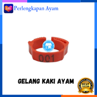GELANG KAKI 10 pcs Gelang Kaki Ayam Import Cincin Kaki Ayam
