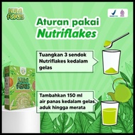 Nutriflakes Obat Asam Lambung &amp; Gerd Superfood Umbi Garut Daun Kelor