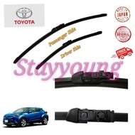 ORIGINAL TOYOTA GENUINE CH-R & LEXUS NX200T FRONT WINDSCREEN WIPER SET