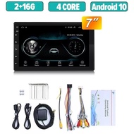 【จัดส่งฟรี+กล้องหลัง】2 din Android 9.1 เครื่องเสียงรถยนต์ 2din WIFI 9นิ้ว Car stereo 2+32G วิทยุจีพีเอสบลูทู ธ MP3 เครื่องเล่น MP5