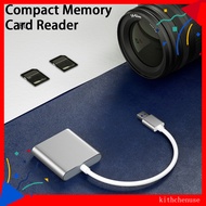 [KC] Sd Card Reader 3 in 1 Card Reader High-speed Usb 3.0 3-in-1 Card Reader for Cf/sd/storage Cards Plug-and-play Driver-free
