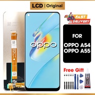 LCD OPPO A54 4G - A55 Original Full set TOUCHSCREEN FOR ORI Glass Touch Screen Digitizer Asli