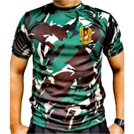 Indonesian Army T-shirt, Indonesian Army T-shirt, Jersey Material DRI Fit