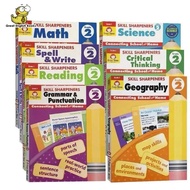 English Practice Book Set Evan-Moor Skill Sharpeners G2 7 Books Per
