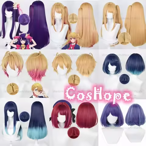 Hoshino Ai Wig Arima Kana Wig Hoshino Ruby Wig Cosplay Akuamarin Wig Kurokawa Akane Wig Cosplay Anim